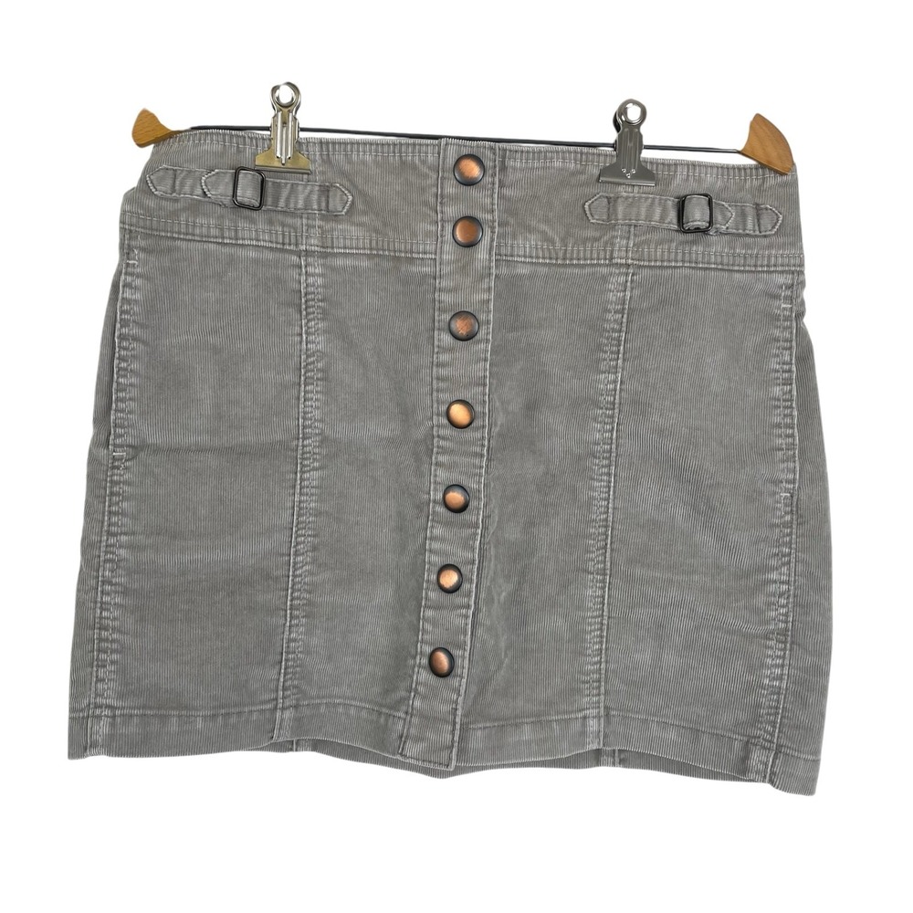 Vintage Y2K Gap Women Corduroy Mini Skirt 10 Preppy Academia School Girl Minimal